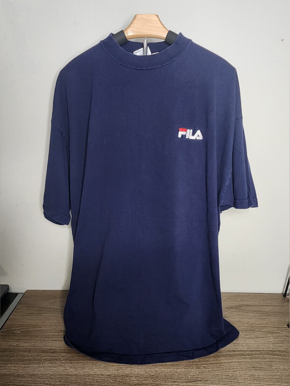 Vintage FILA Cotton Knit Crew Neck Short Sleeve T-Shirt